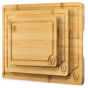 Premium Bamboo Cutting Board Set